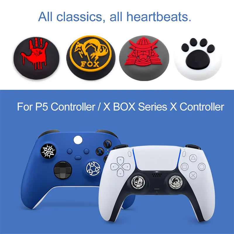 Funda de silicona para joystick mando Playstation 5 4 PS5 PS4 XBOX Switch Pro
